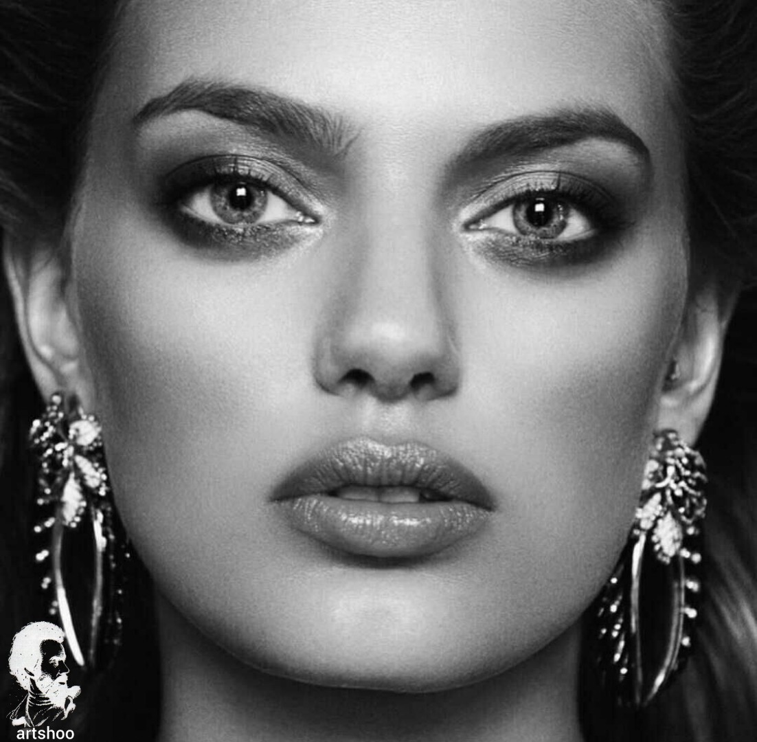 مدل سیاه قلم اورژینال